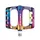 PEDAL MTB PLATEFORME DOWNHILL/BMX SWITCH FREERIDE ALUMINIUM CNC OIL THREAD 9/16 WITH PICOTS (PAIR) 100X90MM