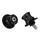DIABOLO MOTO M8 ALU ANODISE NOIR (PAIRE) -AVOC