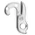 DERAILLEUR HANGER ALUMINIUM MARWI GIANT GH-110 (SOLD INDIVIDUALLY CARDED)