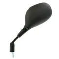 ADAPTABLE REAR-VIEW MIRROR SUZUKI 125-200 UH BURGMAN 2014> LEFT BLACK (OE 56600-12J00-000) (CE APPROVED) -P2R SELECTION