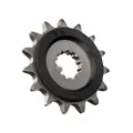PIGNON MOTO ADAPTABLE TRIUMPH 765 STREET TRIPLE R 2023> / SUZUKI 650 SV S 1999>2009, 650 DL V-STROM 2004> 525 15 DTS RB RUBBER (RENFORT CAOUTCHOUC - ANTI BRUIT) -JT SPROCKETS