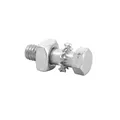 ADAPTABLE MOPED SCREW OF REAR SPROCKET WITH NUT PEUGEOT 103/MBK 51 (M6 X 20 mm HEAD HEXAGONAL) (SOLD INDIVIDUALLY) -P2R SELECTION