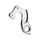 DERAILLEUR HANGER ALUMINIUM MARWI DIVERS MODELES GH-057 (SOLD INDIVIDUALLY CARDED)
