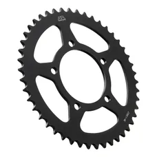 ADAPTABLE MOTORCYCLE REAR SPROCKET ZONTES 125 G1 2021>2026, 125 GK 2022>2026, ZT 125 2022>2026 520 46 DTS STEEL BLACK (DIAMETER 91/112/10.2) -JT SPROCKETS