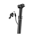 TIGE DE SELLE GRAVEL TELESCOPIQUE SWITCH SW-50 ALU NOIR DIAM. 27.2 L400mm (REGLAGE PAR CABLE INTERNE DEBATTEMENT 50mm) FIXATION CINTRE