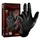 GANTS ATELIER NITRILE ECAILLES DE POISSON RESISTANT AUX PRODUITS CHIMIQUES, AUX HUILES, A L'ESSENCE NOIR T9 (L) (BOITE DE 50)