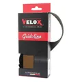 HANDLEBAR TAPE/HANDLEBAR VELOX MAXIMUM CORK BICOLOR BLACK/BROWN - GUIDOLINE