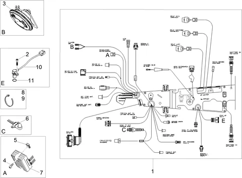 Circuit electrique AV