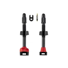 TUBELESS VALVE PRESTA P2R CARBON 55 mm (WEIGHT : 8 g/PR) (SOLD AS A PAIR CARDED)