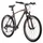 CONVENTIONAL BICYCLE MTB 26 LEADER FOX MXC BLACK MATTE/ORANGE 8-SPEED FRAME 20 INCHES (SIZE JUNIOR GARCON 164 TO 172 cm)