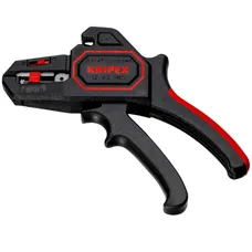 PINCE A DENUDER PRO KNIPEX AUTOMATIQUE A REGLAGE 180mm DENUDAGE FIL DE 0,2 A 6mm-, COUPE FIL JUSQU'A 2,5mm- (12 62 180) -MADE IN GERMANY