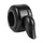 BICYCLE BELL PING NEWTON MINI ALUMINIUM COLORI BLACK ULTRA DISCRERET MOUNTING KIT HANDLEBAR 22.2 mm (SOLD INDIVIDUALLY)