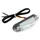 FEU ARRIERE 50 A BOITE/MOTO TRIANGLE TRANSPARENT A LEDS (6 LEDS ROUGES) (HOMOLOGUE CE) -REPLAY