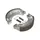 ADAPTABLE BRAKE SHOE SET SCOOTER POLINI ORIGINAL FOR MBK 50 BOOSTER FRONT/REAR, YAMAHA 50 BWS FRONT/REAR (DIAMETER 110X25)
