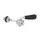QUICK RELEASE OF SADDLE ERGOTEC STEEL BLACK/CHROME-PLATED M6 X 50 mm (SOLD INDIVIDUALLY)