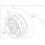 Roue arrière