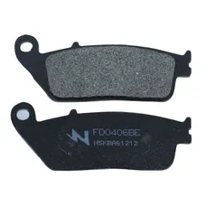 PLAQUETTE DE FREIN NEWFREN POUR HONDA 125 SH I 2013> AV / KYMCO 250 XCITING 2005> AV / YAMAHA 125 XMAX 2010>2017 AV (L 102mm - H 39mm - P 10.3mm) (FD0406BE) (ELITE ORGANIQUE)