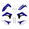 CARROSSERIE/CARENAGE MOTO ENDURO SHERCO 125, 250 SE-R 2024, 250, 300, 450, 500 SEF-R 2024 BLEU/BLANC/NOIR (KIT PLASTIQUES 9 PIECES) -POLISPORT