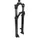 MTB FORK 27.5 " ROCKSHOX JUDY SILVER TK BLACK SOLO AIR FOR DISC BRAKE PIVOT LISSE 1"1/8-28,6 OUTER DEB. 100 mm - FOR QUICK RELEASE