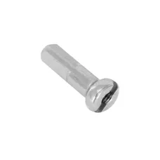 SPOKE NIPPLE MACH1 14 mm SILVER ALUMINIUM FOR SPOKE 2 mm (UNIT)