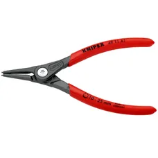 PINCE A CIRCLIPS EXTERIEUR PRO KNIPEX 140mm DIAM CIRCLIPS 10 A 25mm GRIS ANTIROUILLE POINTE 1,3mm (DROITE) (49 11 A1) -MADE IN GERMANY