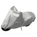 PROTECTIVE COVER MOTORCYCLE TAAC EASY POLYESTER HYDROFUGE SIZE XL GREY (222X90X136CM) (STRAP ANTI-FLOATING/EYELET LOCK)