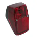 FEU ARRIERE CYCLO ADAPTABLE PEUGEOT 103 MVL ANCIEN MODELE ROUGE -P2R