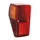 FEU ARRIERE CYCLO ADAPTABLE PEUGEOT 103 MVL, VOGUE ROUGE AVEC CATADIOPTRES -SELECTION P2R