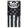 TOUR DE COU PRINTEMPS/ETE LETHAL THREAT AMERICAN SKULL FACE