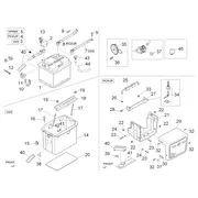 Relais - Batterie - Avertisseur sonore 