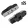 BRAKE SHOE HOLDER CITY/E-BIKE TO CARTOUCHE ELVEDES FOR MAGURA HS11/33 ON RIM ALUMINIUM 55 mm GREY (BOX OF 25 PAIRS) -GOMME RESISTANTE