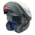 CASQUE MODULABLE MT HELMETS ATOM SV DOUBLE ECRANS UNI NOIR MAT XS
