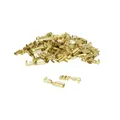 TERMINAL ELECTRIC BRASS NOT INSULATED PLATE FEMALE 2.8 X 1 RS 7785 (SOLD WITH BAG OF 50 PIECES) -P2R SELECTION