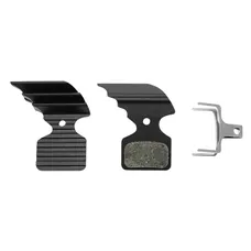 DISC BRAKE PAD SET ROAD/MTB SHIMANO DURA-ACE R9270, ULTEGRA R8170, 105 R7170, XT M8100, SLX M7100 WITH REFROIDISSEUR (NEWTON ORGANIC) (PAIR CARDED)