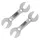 OUTIL CLE A CONE WELDTITE (13/14mm ET 15/17mm) (JEU DE 2 SUR CARTE MARQUE CYCLO)