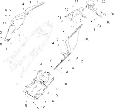 Carrosserie posterieure