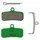 DISC BRAKE PAD SET MTB STAR 4 PISTONS (RESIN) (PAIR CARDED)