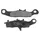 PLAQUETTE DE FREIN NEWFREN POUR KAWASAKI 85 KX 2001>2022 AV / SUZUKI 85 RM 2005>2022 AV (FD0375BD1) (DIRT ORGANIQUE)