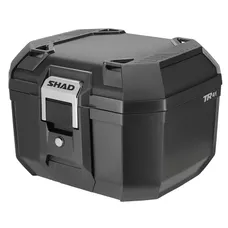 TOP CASE SHAD TR41 TERRA 41L BLACK - CAPACITY 2 CASQUES OPEN-FACE (PLATE INCLUDED) (D0TR41100)