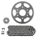 KIT CHAINE ADAPTABLE KTM 125 DUKE ABS 2014>2024, RC 2014>2024 / HUSQVARNA 125 SVARTPILEN 2021>2024 520 14x45 (DEMULTIPLICATION ORIGINE) -SUPERSPROX