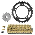 KIT CHAINE ADAPTABLE SUZUKI 1000 DL V STROM ABS 2014>2019 525 17x41 (DIAM COURONNE 120/140/10.25) (DEMULTIPLICATION ORIGINE) -AFAM