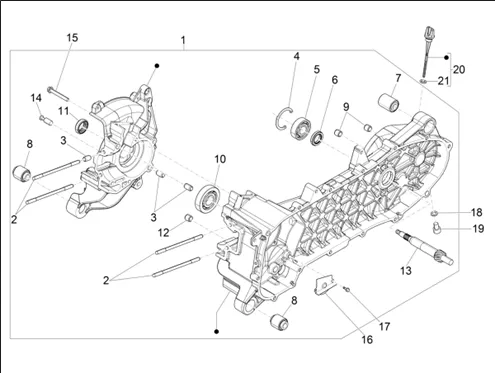 CARTER MOTEUR