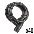 ANTIVOL VELO SPIRAL A CLE AUVRAY SPECIAL LOUEUR DIAM 12 mm L 1.50 M (SANS SUPPORT) (PAR CARTON DE 40)
