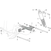 Suspension ar. - Bielle