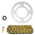 KIT CHAINE ADAPTABLE BETA 50 RR ENDURO 2012>2017, RR ENDURO FACTORY 2012>2017, RR ENDURO STANDARD 2012>2014 420 11x51 (DIAM COURONNE 100/120/8.5/16) (DEMULTIPLICATION ORIGINE) -AFAM