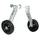 STABILISATEUR VELO NEWTON RENFORCE ROUE PLASTIQUE POUR VELO HANDICAPE 20"-24"-26" (PAIRE) (CERTIFIE CE)