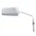 REAR-VIEW MIRROR SCOOTER REPLAY F1 DIAMETER 8 REVERSIBLE WHITE (X1) -ROD LONG WHITE- **