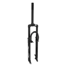 TREKKING FORK 28 " ZOOM SWIFT ALUMINIUM RESSORT BLACK DEB. 50 mm PIVOT (240/85) THREADED 1"1/8-28,6 - 25,4 INNER COMPATIBLE V-BRAKE/DISC