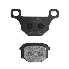 PLAQUETTE DE FREIN POLINI POUR RIEJU 50 MRT AV, 50 SUPERMOTARD AV / GILERA 50 STALKER AV (L 88.15mm - 56.1mm - H 49.1mm - 36.1mm - P 7.8mm - 10.2mm) (174.0187) (ORIGINAL)