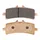 BRAKE PAD SET CL BRAKES FOR APRILIA 1000 RSV4 2009> FRONT/DUCATI 1100 HYPERMOTARD 2010> FRONT, 1098 STREETFIGHTER 2009> FRONT (1 SET OF 2 BRAKE PADS) (1185 C60 TRACK USE)